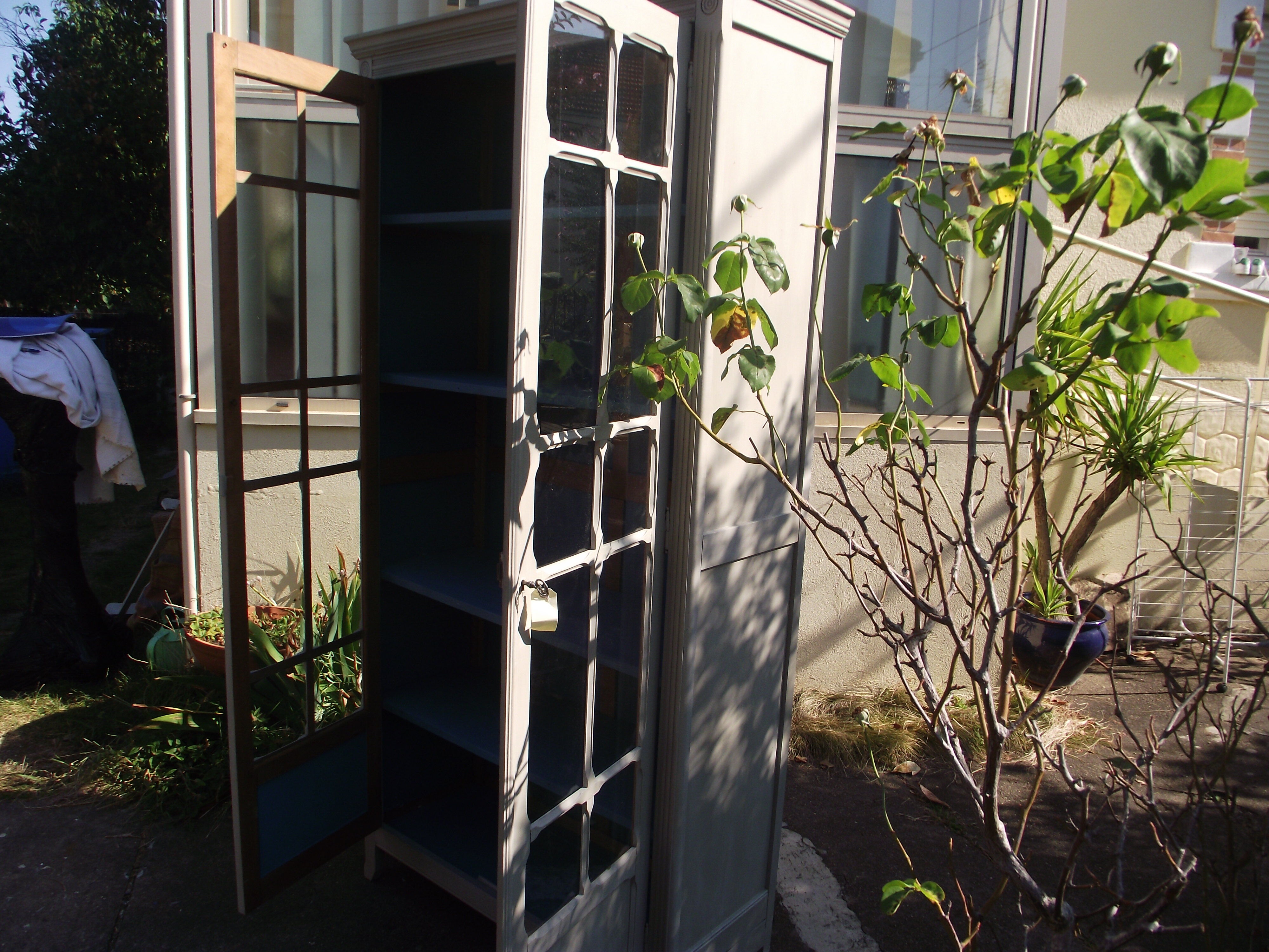 Parisian glazed wardrobe.