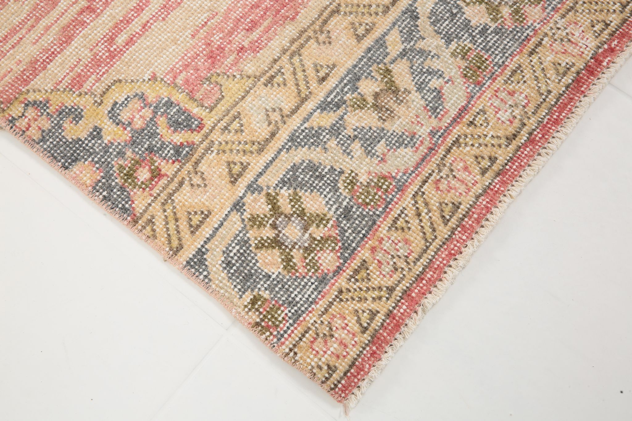 3x12 Turkish Vintage Runner Rug, 86x376Cm