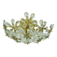 Palwa ceiling fixture glass blossom light 1970s