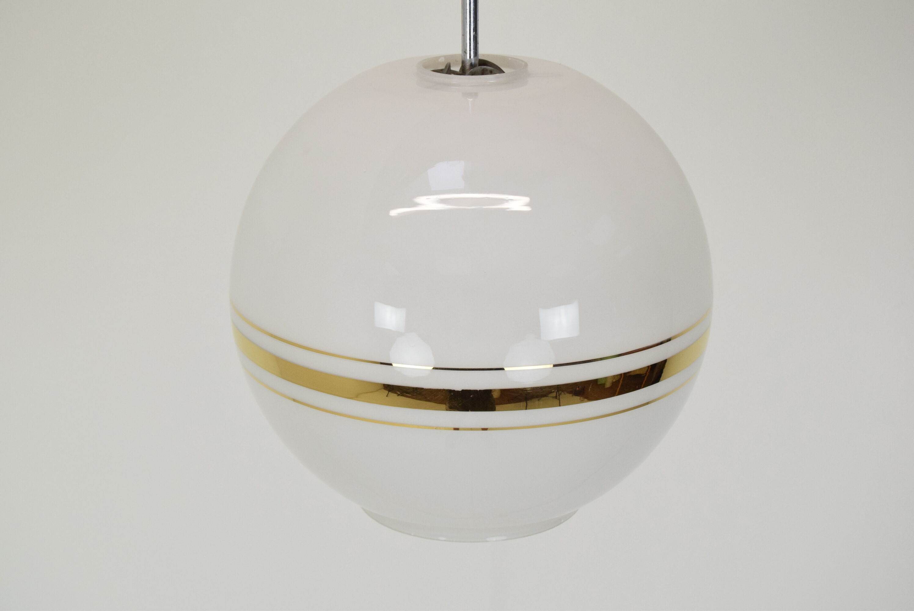 Mid-century Glass Pendant Napako,1970