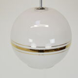 Mid-century Glass Pendant Napako,1970