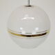 Mid-century Glass Pendant Napako,1970