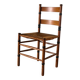 oak and straw chair, Amsterdam School, Netherlands