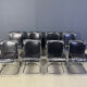 Set of 8 Calla chairs by Antonio Ari Colombo dining chairs, 1970s
