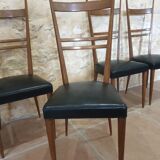 Set of 6 chairs 60s