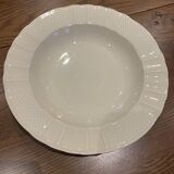 Set of 6+1 B&C Limoges deep plate