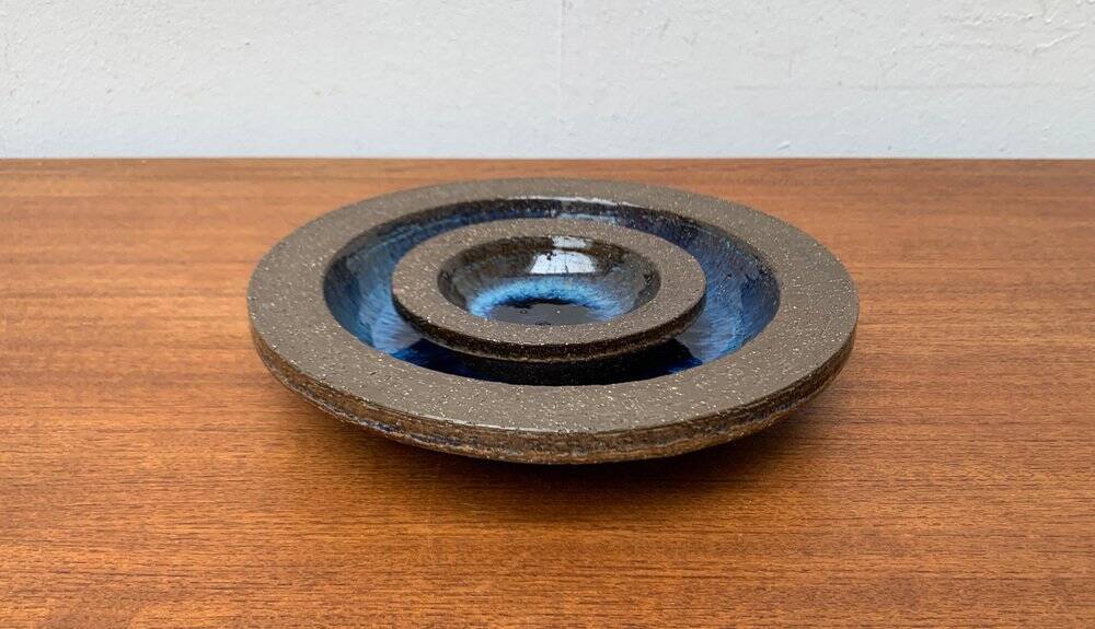 Vintage ceramic bowls from the Danish studio Michael Andersen, Bornholm, 1960s, set of 2.