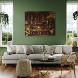 Great 17th century Italian painting, Herod's Banquet