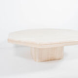 Table basse en travertin
