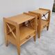 Paire de table de chevets Ateliers Saint sabin en chêne 1950
