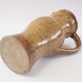 Speckled stoneware pitcher