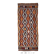 4x10 Red Green Tribal Kilim Rug 130x295Cm