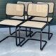 Cesca design chair b32 model in black set of four