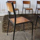 Chair schoolboy vintage mullca 511