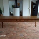 Old oak farmhouse table 80x226 cm