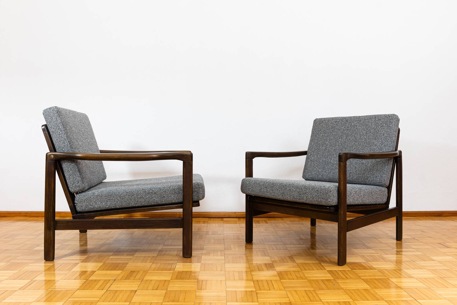 Fauteuils Mid-Century par Zenon Bączyk, années 1960, lot de 2