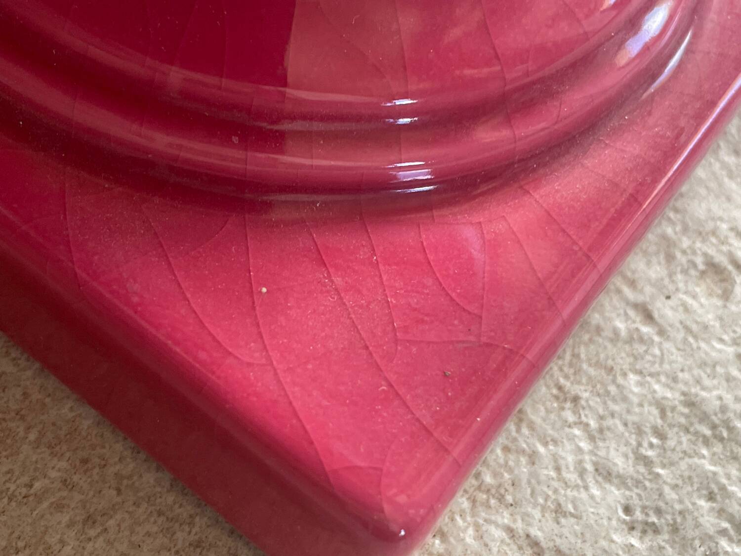 Vintage ceramic lamp 38cm