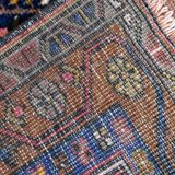 Tapis Vintage Baluch Fait Main en Laine – Années 1940 – 87 x 141 cm – Rug