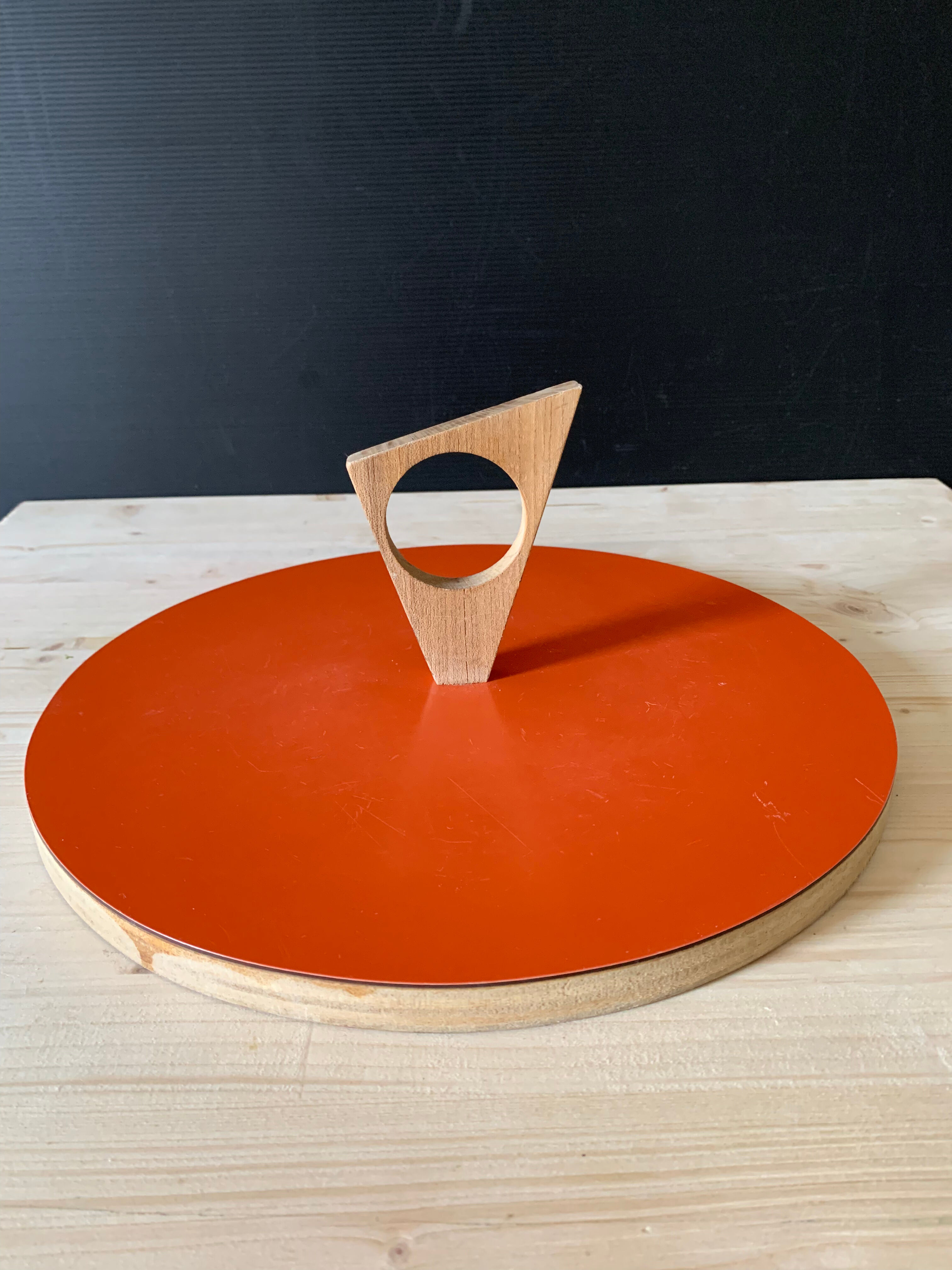 Vintage cheese platter