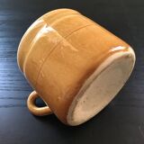 Handmade stoneware mug