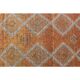 Vintage Turkish Hand-Knotted Wool Cotton Orange Area Rug 150x333