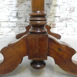 Oak bistro table from the ardennes