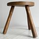 Tabouret tripode ancien en bois