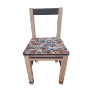 chaise enfant en bois