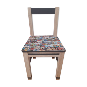 WOODEN CHILD CHAIR