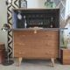 Secrétaire meuble bar, secrétaire