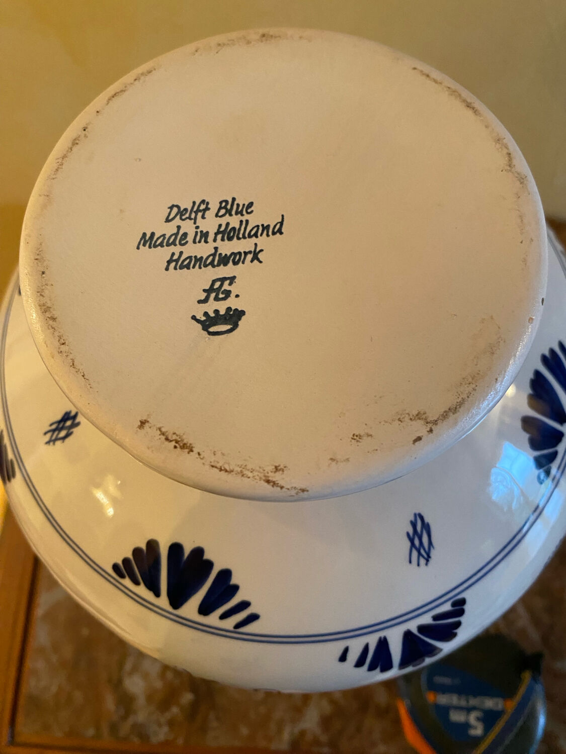 Large Delft blue set – Decorative blue and white ceramics, hidden