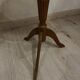 Vintage wooden pedestal table or plant holder 1950