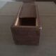 School pen tray in stained wood - 1960s/1970s