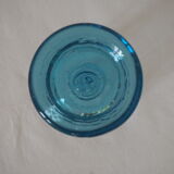 Biot glass candlestick