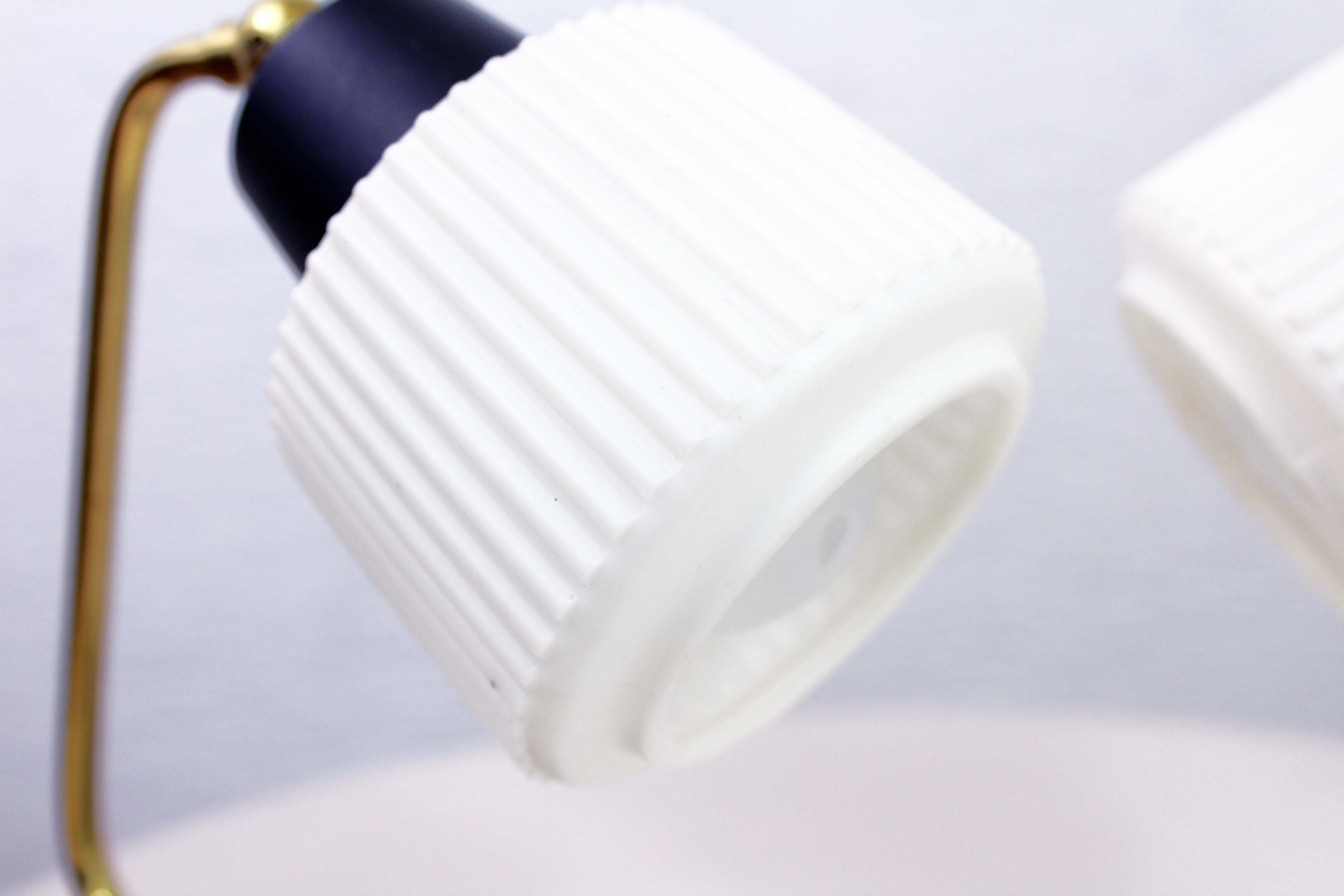 Pair of vintage table or bedside lamp