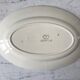 Oval flat Badonviller art deco 30s