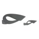 Pair of Mesmeri wall lights for Flos, Italy, 1980
