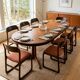 Baumann extendable table in teak from the 1960s.