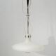 Glass and brass chandelier by Bruno Chiarini, 1950s
