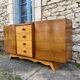 50s art deco sideboard in rosewood