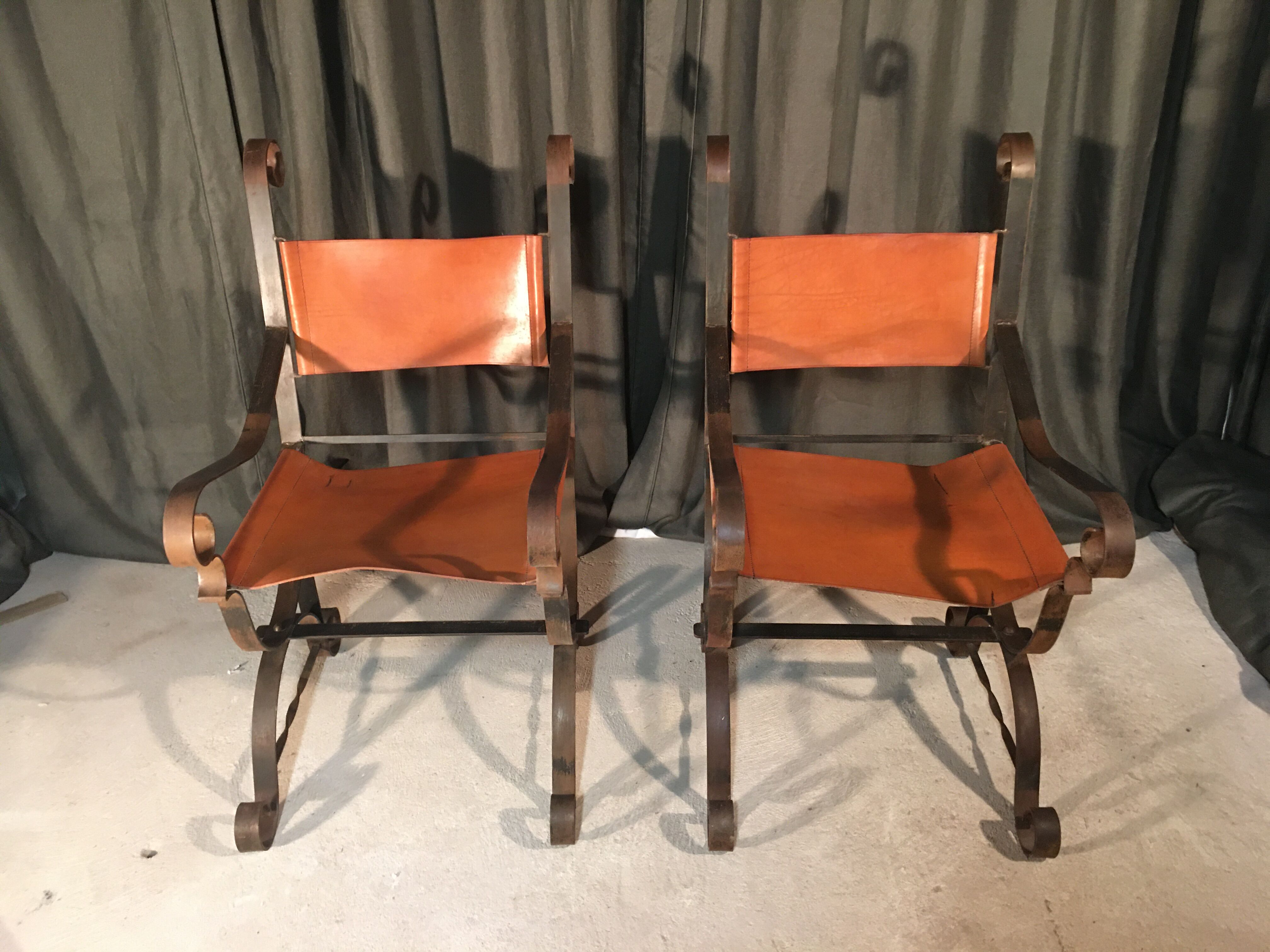 Pair of armchairs