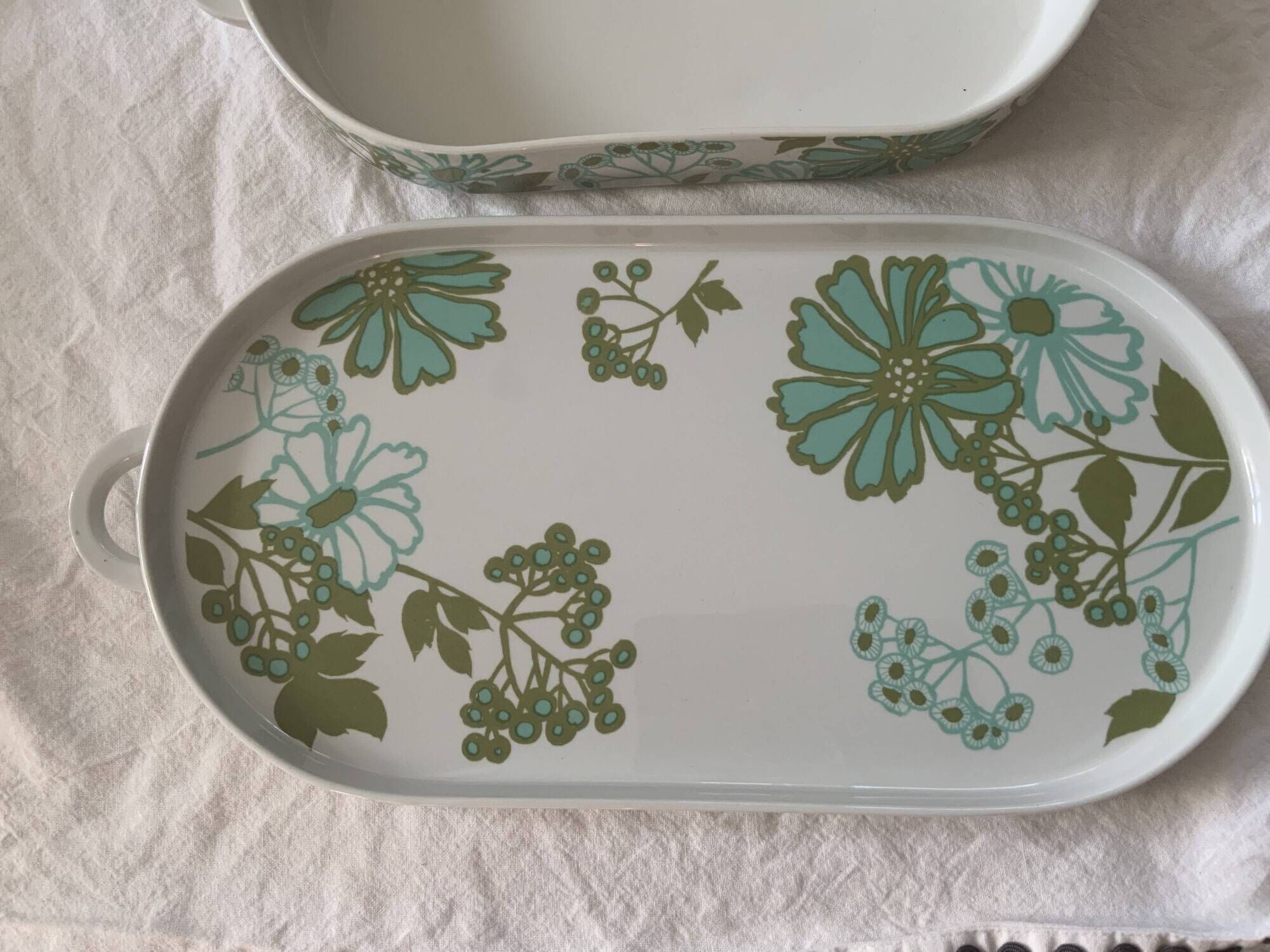 Set of 2 Villeroy & Boch Scarlett-Vintage 1967 dishes