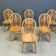 Set of 6 vintage Ercol dining chairs, 1950s