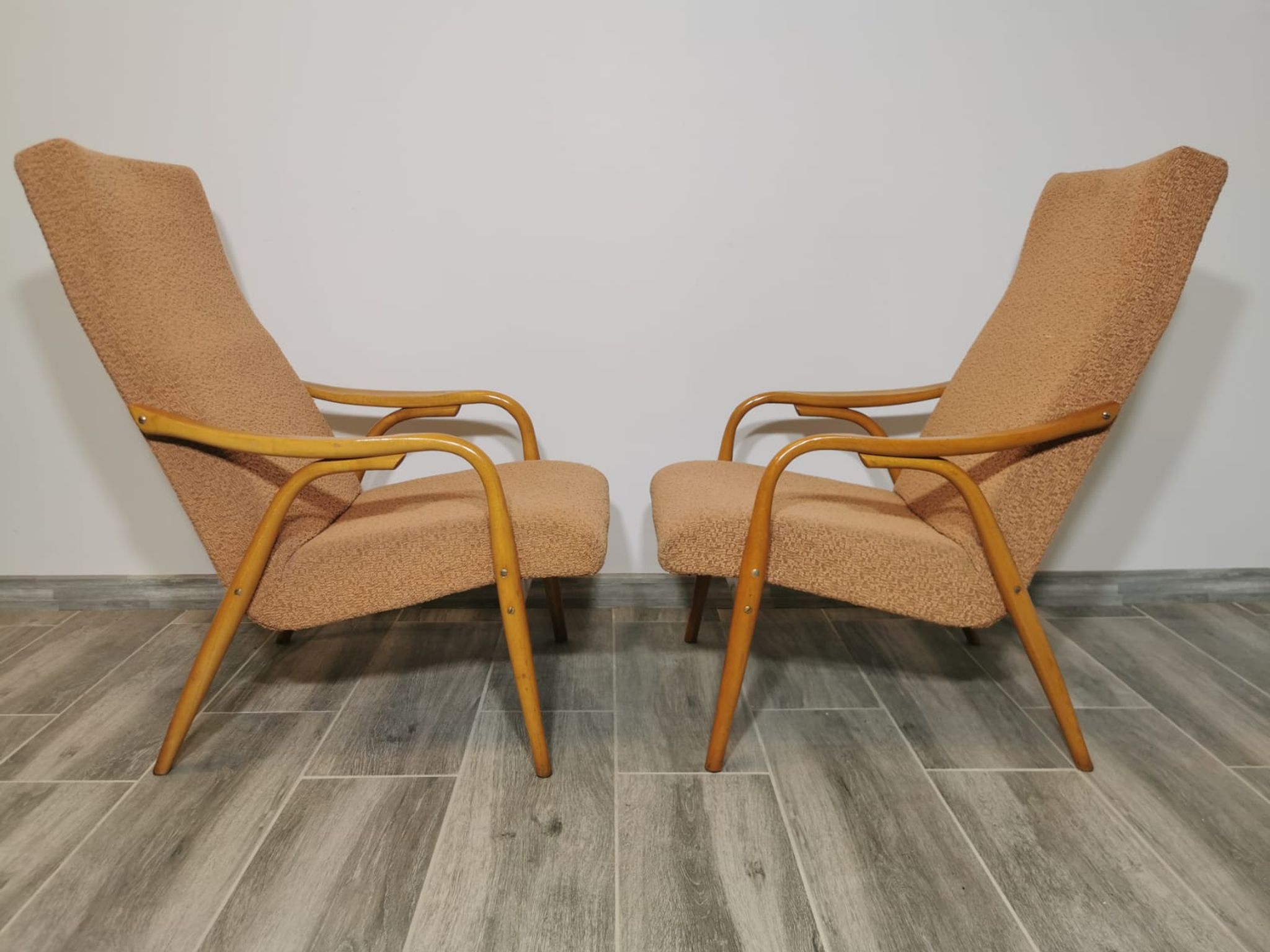 Lounge chairs by Antonin Suman