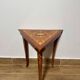 Italian Marquetry Five Piece Triangle Table