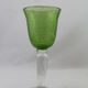 6 footed glasses in biot bubble