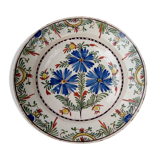 Former earthenware dish from northern France, Late 18th, early 19th century
