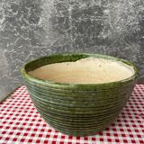 Old glazed pot cover