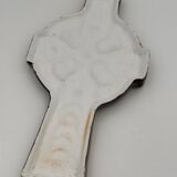Ceramic glazed wall Celtic cross