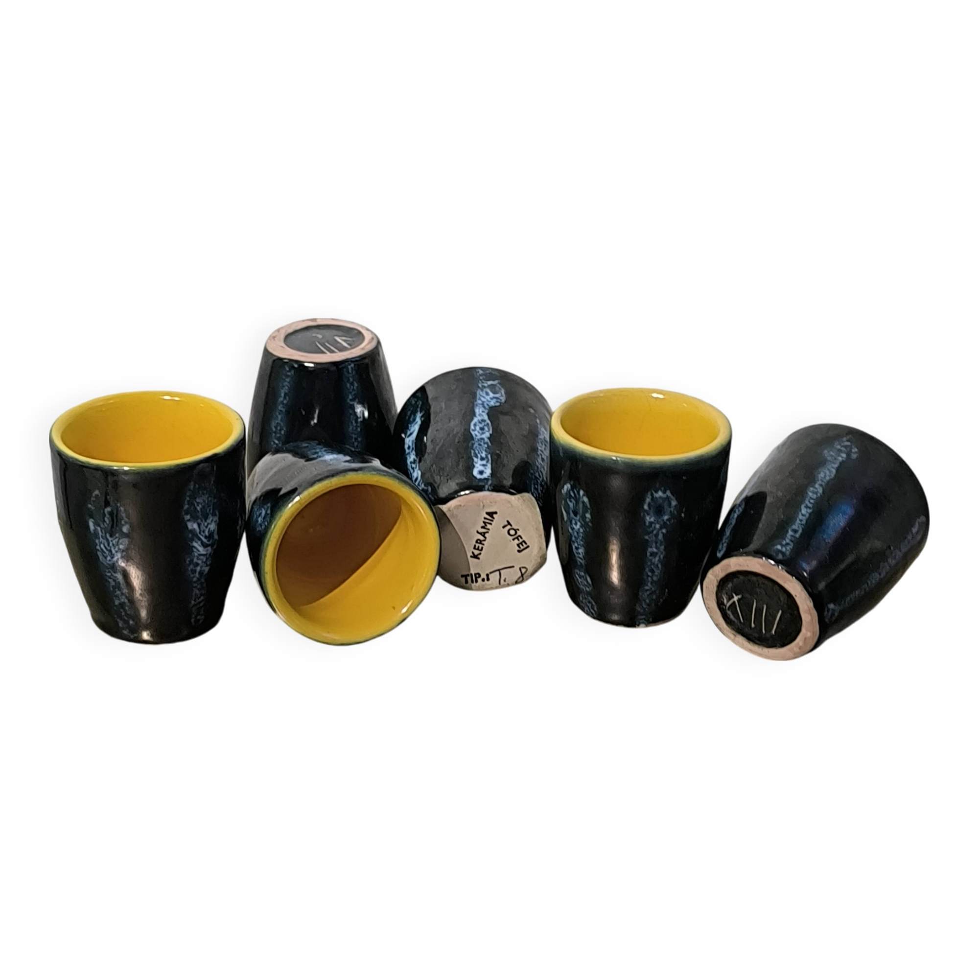 Verre a liqueur hongrois vintage